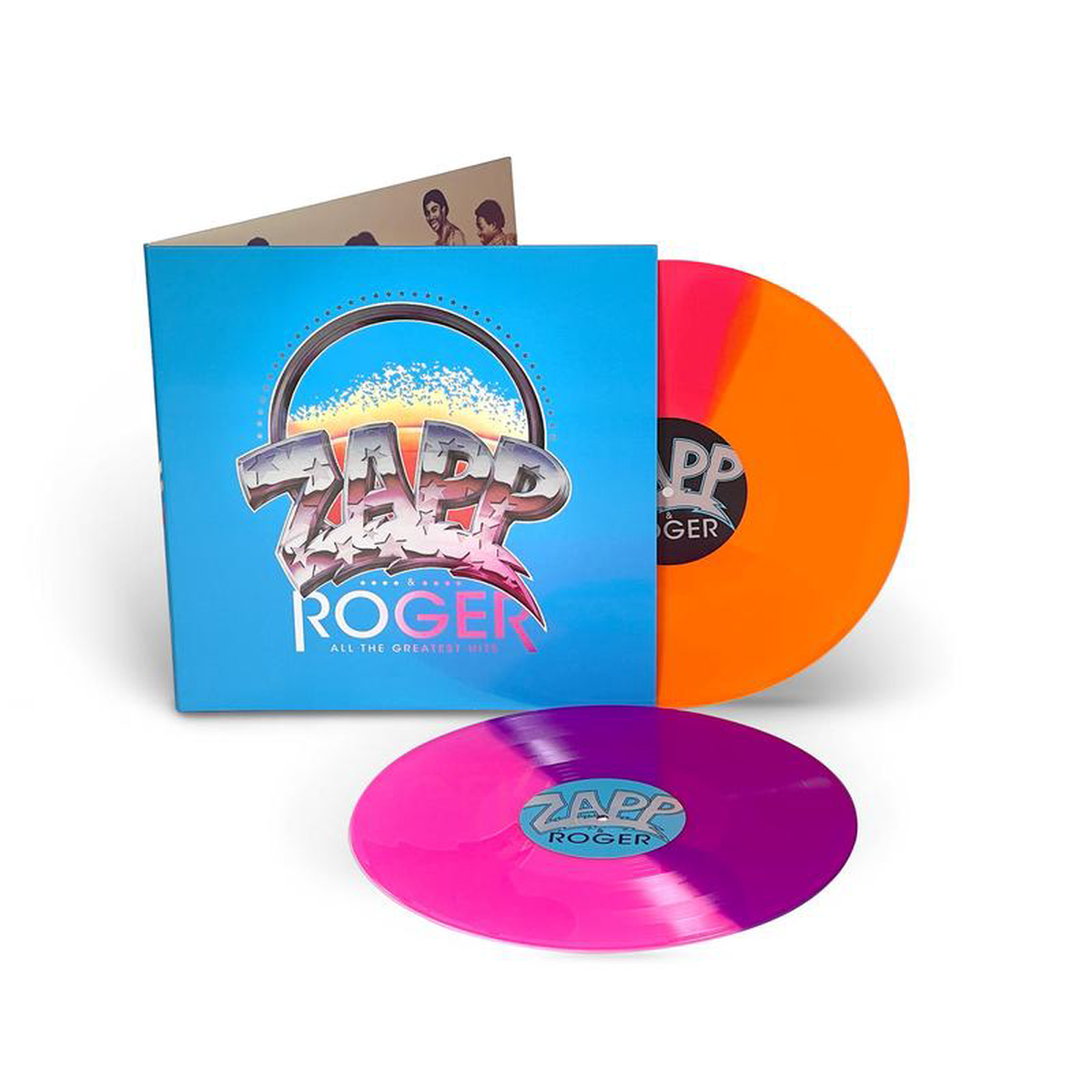ZAPP 038 ROGER 8211 All The Greatest Hits 8211 2LP 8211 Violet 038 Magenta Orange 038 Pink Vinyl