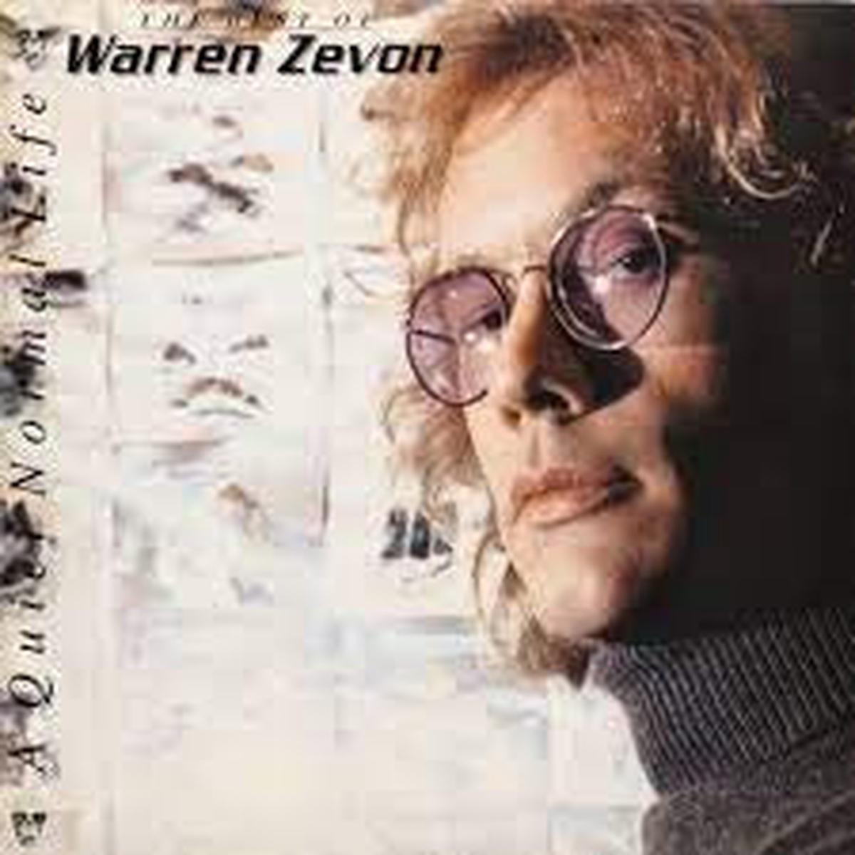 ZEVON WARREN-A QUIET NORMAL LIFE BEST OF LP VG+ COVER VG+