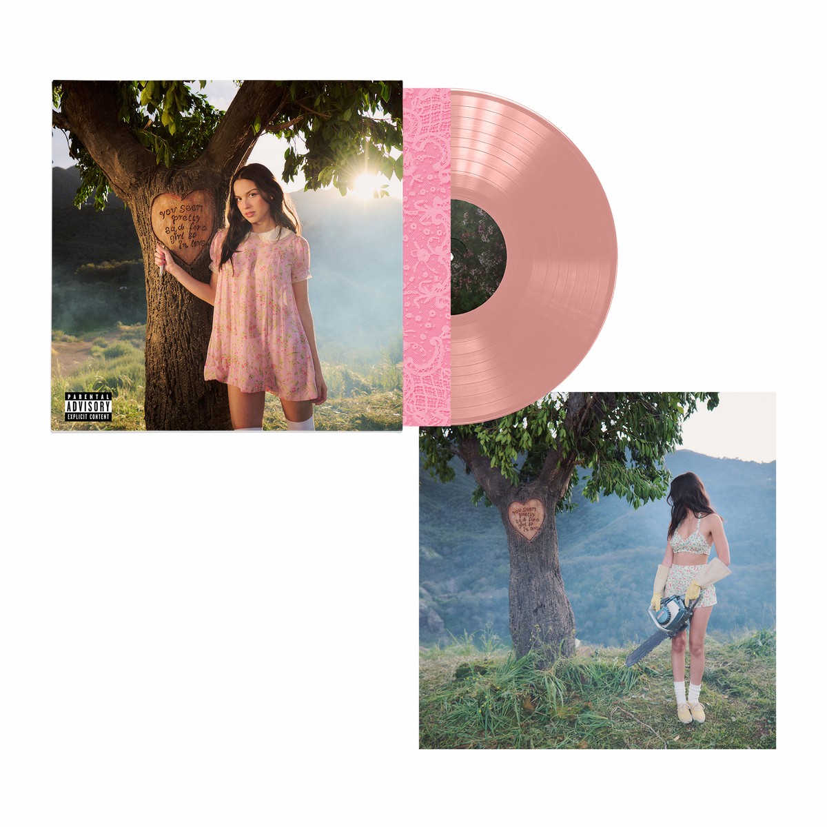 You Seem Pretty Sad for a Girl So in Love (Golden Discs Exclusive Pretty Sad Pink Vinyl + Poster) - Olivia Rodrigo [Colour Vinyl]