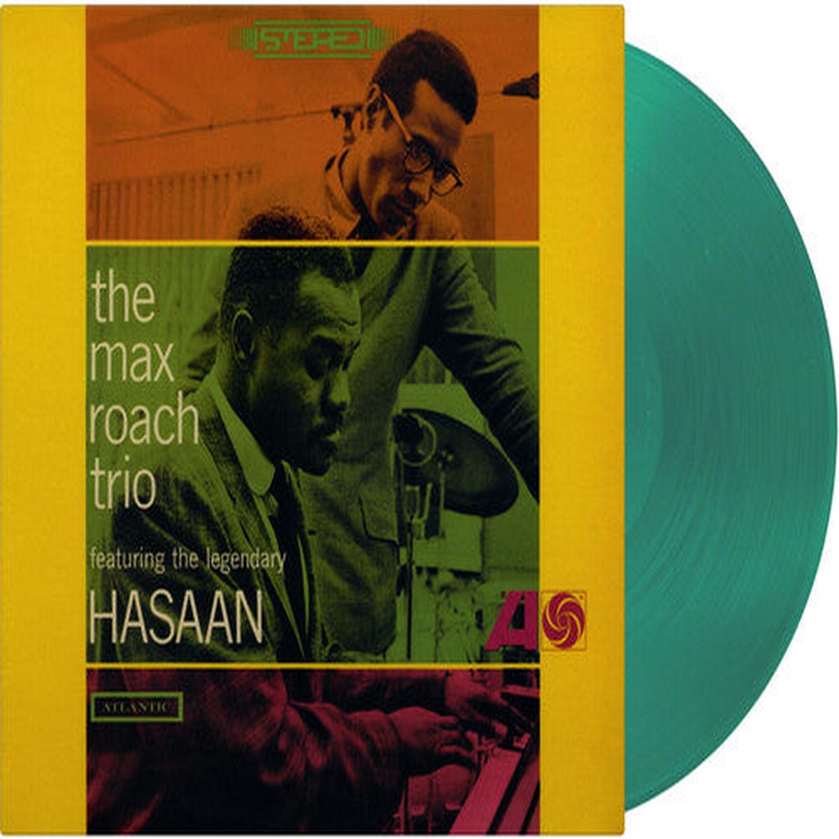 (PRE ORDER 2/20/2026) Max Roach Trio Featuring The Legendary Hasaan (GREEN VINYL) | - - JAZZ *NEW/COLOR*